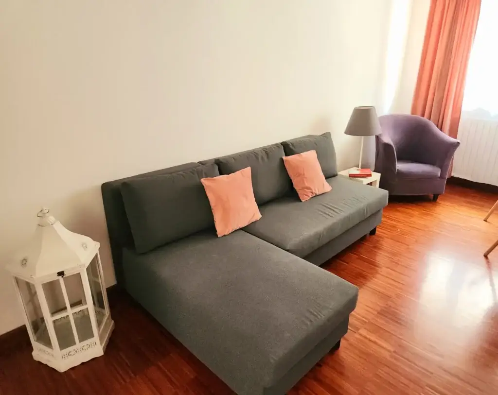 Salle de bains privative de la Purple Room 6 près de Porta Susa