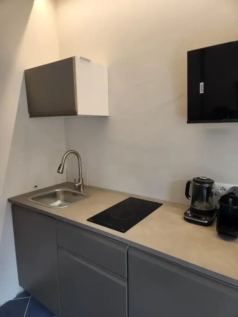 Espace de collation dans un studio Gaia Suites à Turin