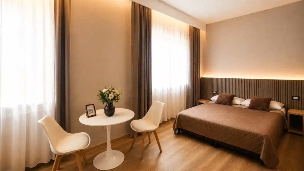 Room 2 lumineuse avec coin repas près de Porta Susa