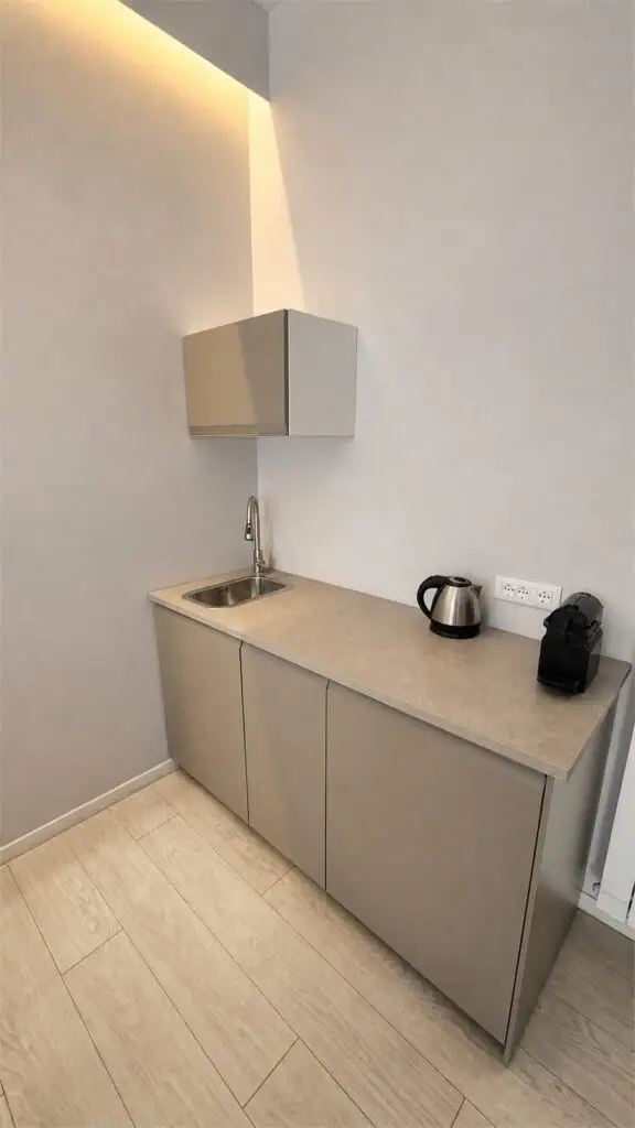 Espace collation de la Room 4 chez Gaia Suites à Turin